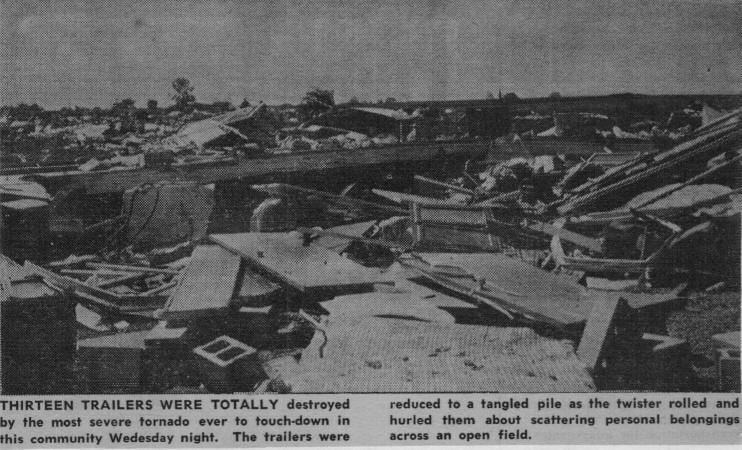 Freeburg, IL - tornado damage