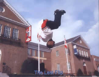 The Last Flip at the Baseball Hall of Fame!