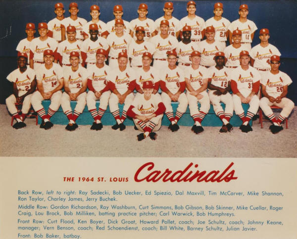 1964 St. Louis Cardinals Team Picture