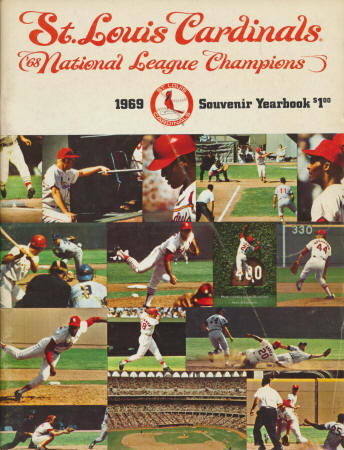 1969 St. Louis Cardinals Yearbook