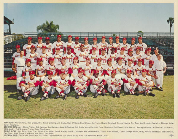 1972 St.Louis Cardinals Team Picture