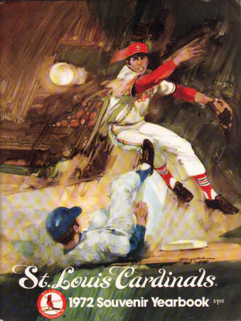 1972 St. Louis Cardinals Yearbook