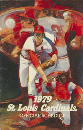 1979 St. Louis Cardinals Pocket Schedule