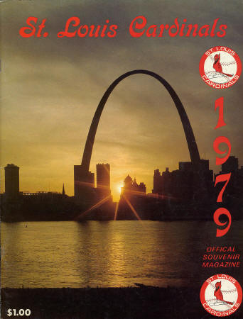 1979 Official Souvenir Magazine - St. Louis Cardinals
