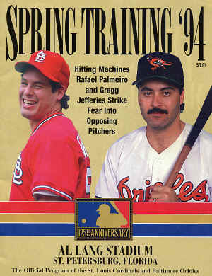 1994 Spring Training Official Program