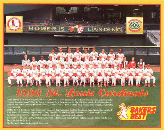 1996 St. Louis Cardinals team photo (SGA)