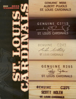 2004 St. Louis Cardinals Yearbook