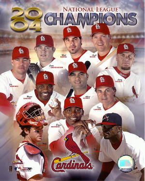 2004 National League Champions - St. Louis Cardinals