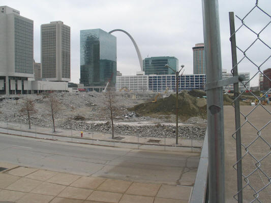 St. Louis Cardinals - New Stadium construction (2005)
