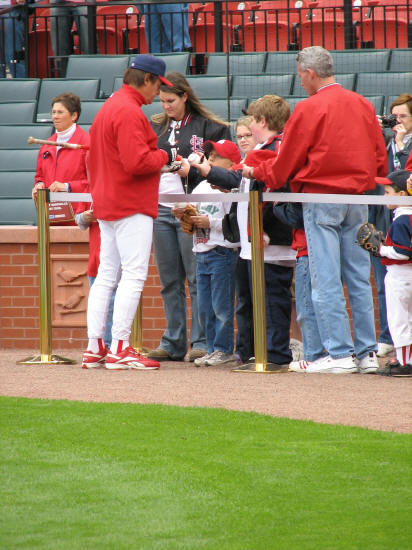 Tony LaRussa - St. Louis Cardinals 4H Day - 2006