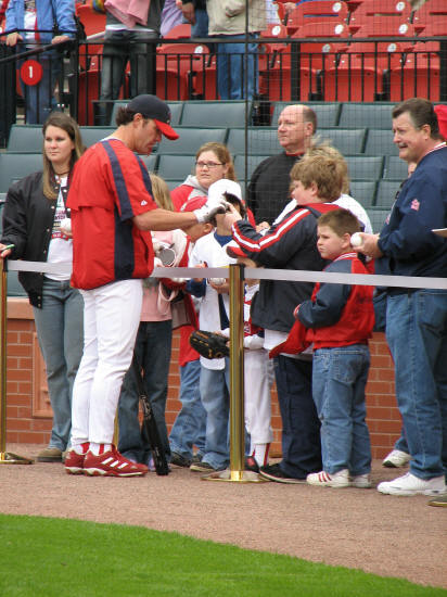 Scott Spiezio - St. Louis Cardinals 4H Day - 2006