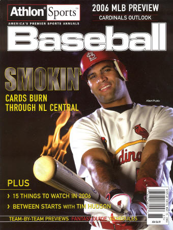 2006 Athlon Sports Baseball MLB Preview - Pujols
