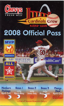 2008 St. Louis Cardinals Crew - Wainwright