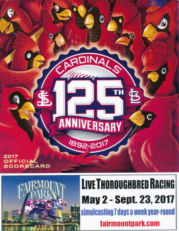 2017 St. Louis Cardinals Scorecard