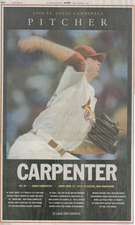 St. Louis Post-Dispatch -  Chris Carpenter