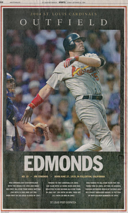 St. Louis Post-Dispatch -  Jim Edmonds