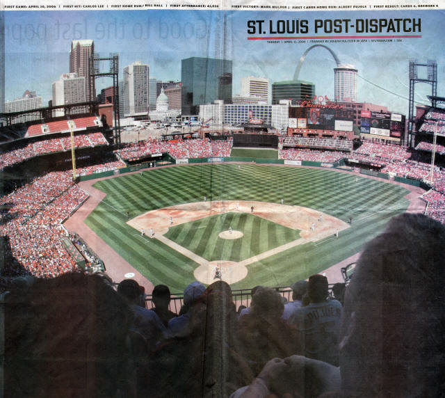 St. Louis Post Dispatch - First Game - 4/11/2006