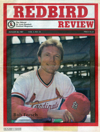 Redbird Review - August 1987 - Bob Forsch