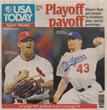 USA Today Sports Weekly - Playoffs - October 2009