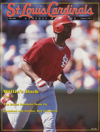 1996 St. Louis Cardinals GameDay Magazine Issue #3