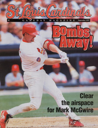 St. Louis Cardinals Gameday Magazine - 1997 #8