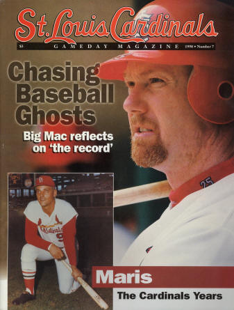 St. Louis Cardinals Gameday Magazine - 1998 #7