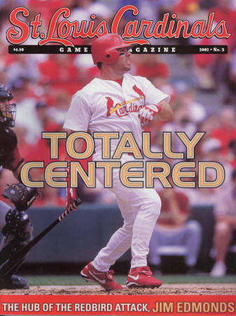 St. Louis Cardinals Gameday Magazine - 2002 #3