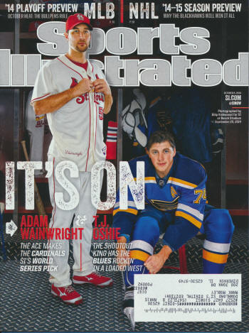 Sports Illustrated - 9/20/14 - Adam Wainwright