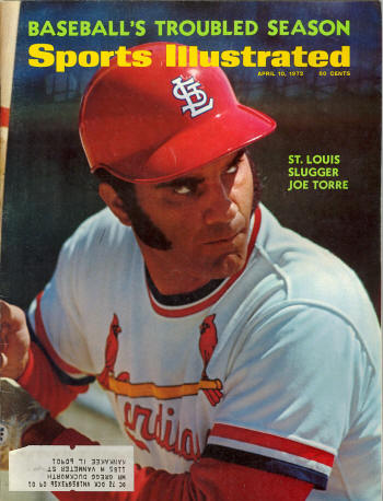 1972 Sports Illustrated - Joe Torre - St. Louis Cardinals