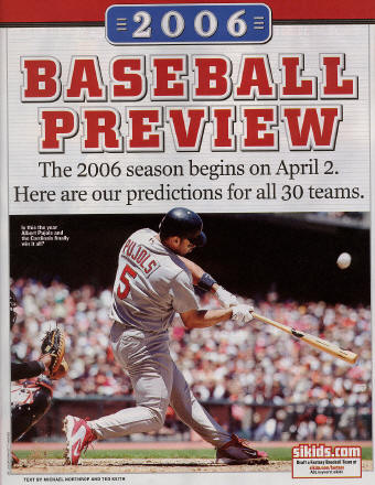 2006 Sports Illustrated Kids - Baseball preview - Pujols