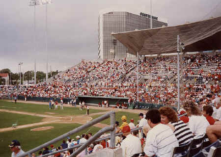 Al Lang Stadium, St. Petersburg, FL - 1989  (Click for more pics...)