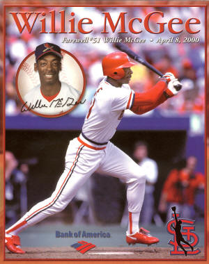 St. Louis Cardinals - 2000 Willie McGee #51